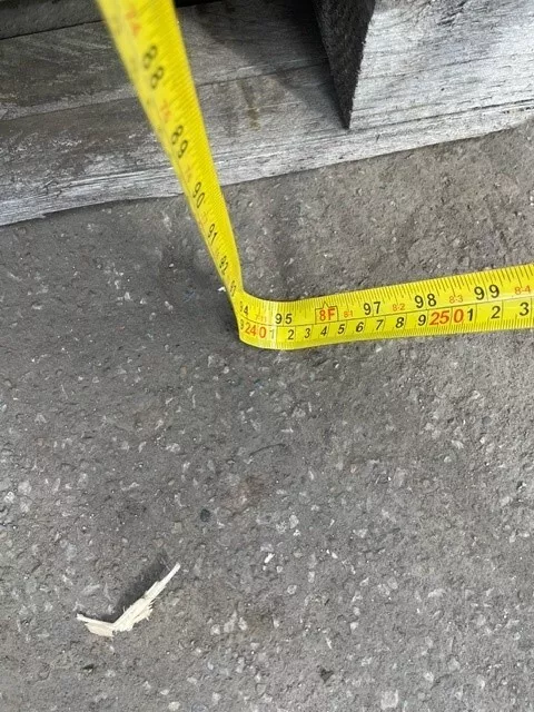 Fixed Steel Stairs with Hand Rail