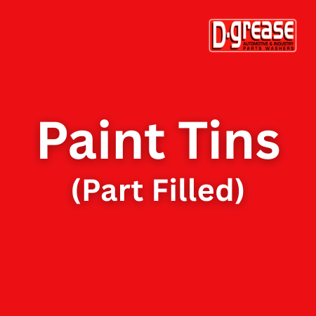 Paint Tins (Part Filled)